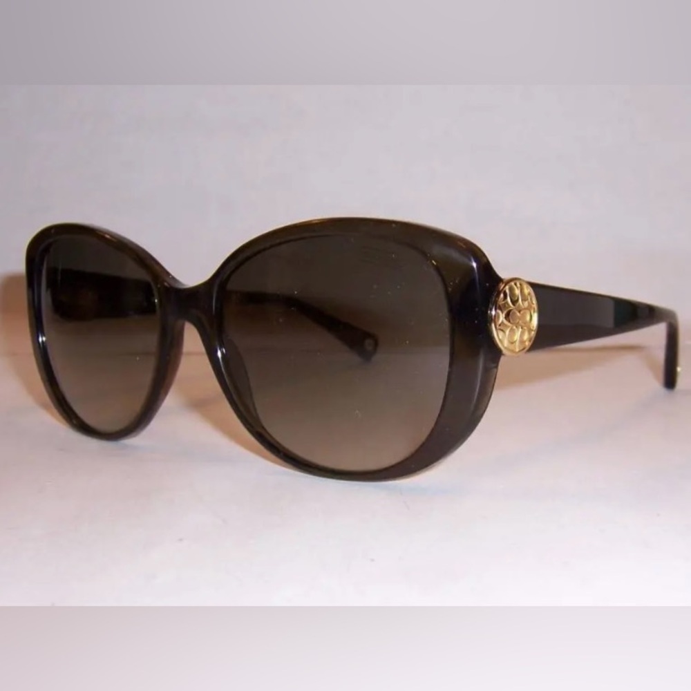 Coach Sunglasses with Gold Detail